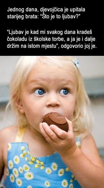 Dječje objašnjenje ljubavi