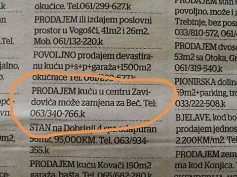 Čovjek je stavio oglas u novine, a ljudi su ga zbog toga prozvali najvećim optimistom na svijetu