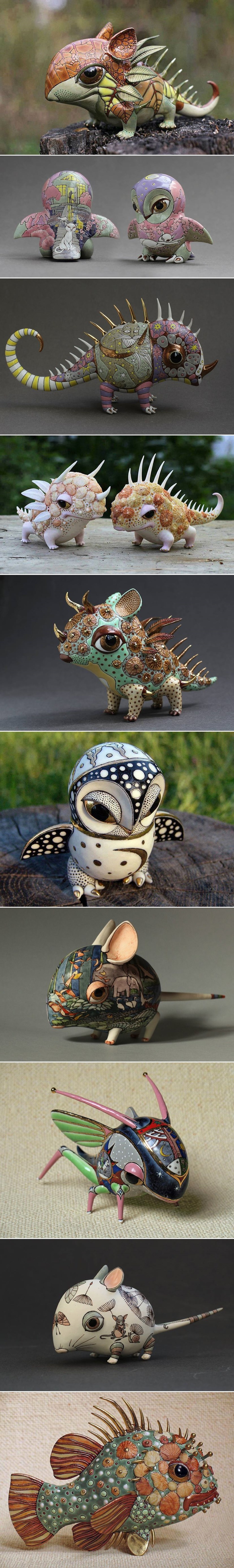 GALERIJA: Neobična bića Anye i Slave