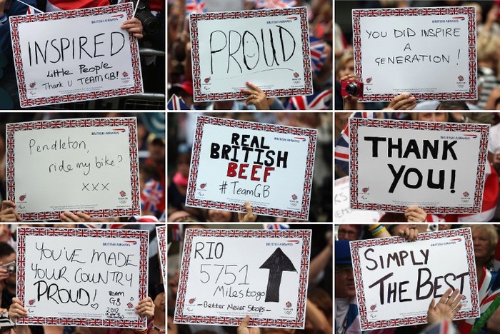 Britanci ponosni na svoje sportaše: Vi ste inspiracija!