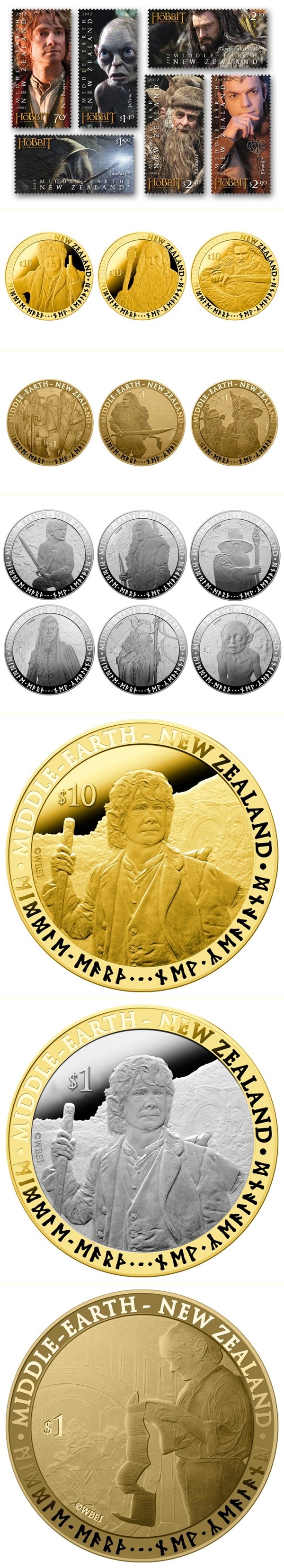 Za ljubitelje Hobbita: Poštanske markice i specijal kovanice