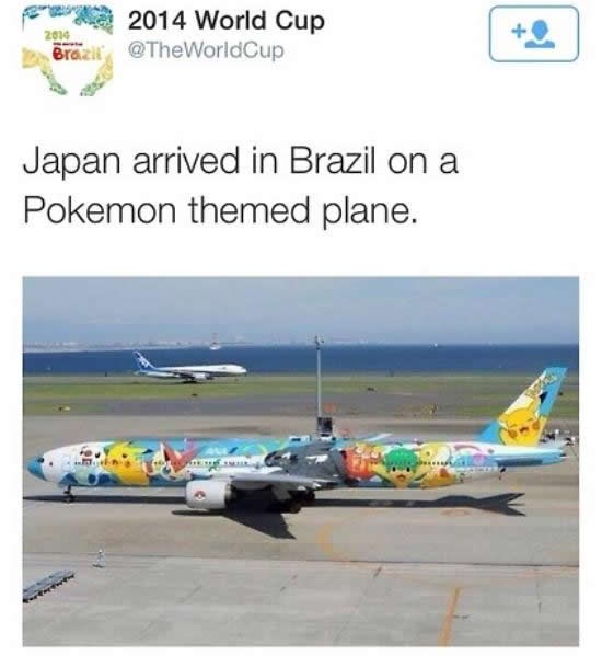 Japanci u Brazil letjeli Pokemon avionom