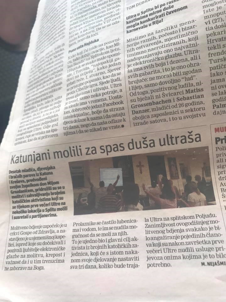 Stanovnici malog mjesta molili za spas duša posjetitelja Ultra festivala