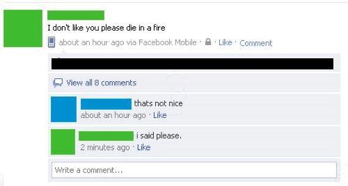 Kad nekog lijepo zamoliš da umre