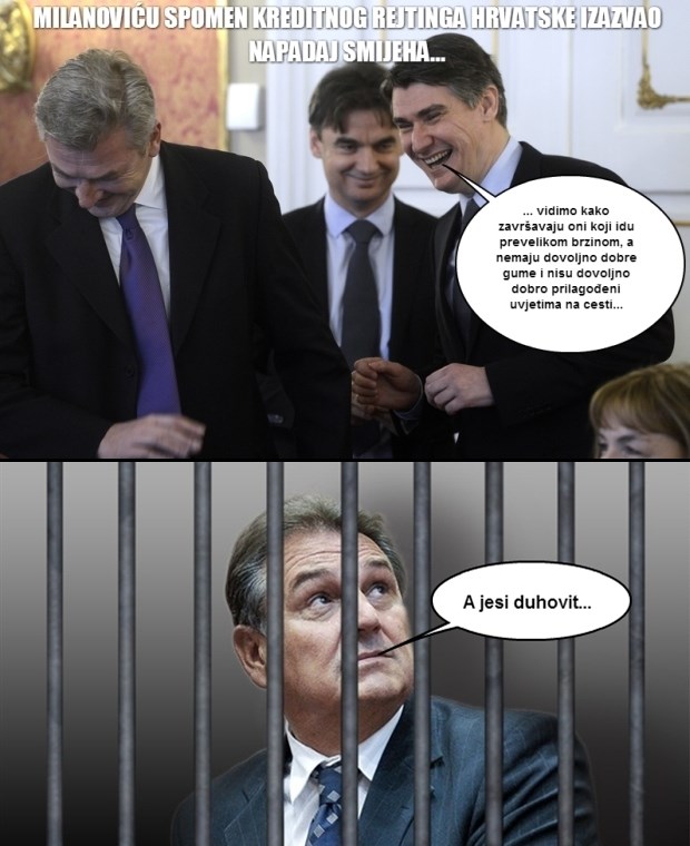 Milanović dobio viziju budućnosti Vlade i umro od smijeha