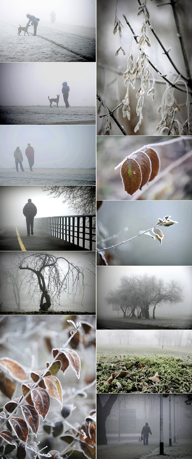 Maglovito zagrebačko prvo ovogodišnje jutro