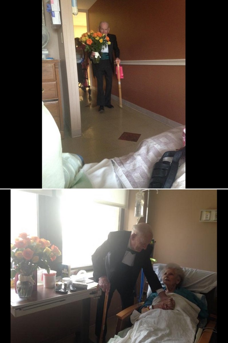 GALERIJA: Romantični djedica frajerski odradio godišnjicu za bolesnu dragu