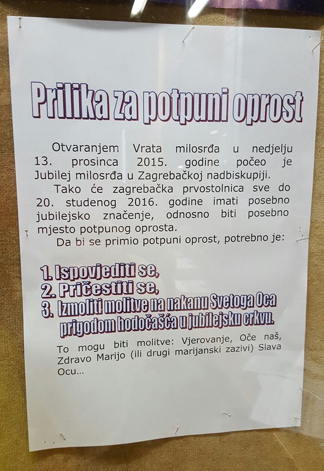 POSEBNA AKCIJA NA KAPTOLU: Sredite si potpuni oprost!