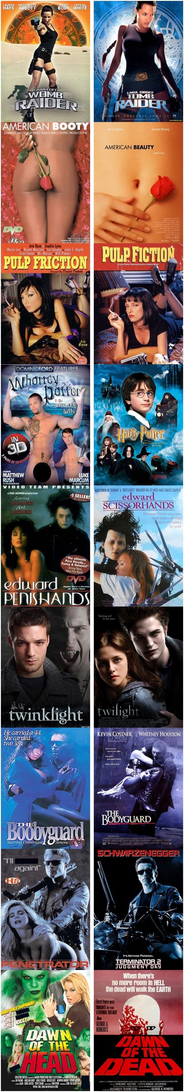 Galerija: Porno verzije filmskih hitova