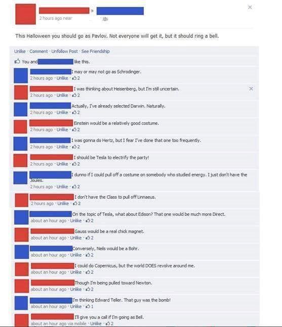 I ljubitelji znanosti se znaju divlje zabavljati!