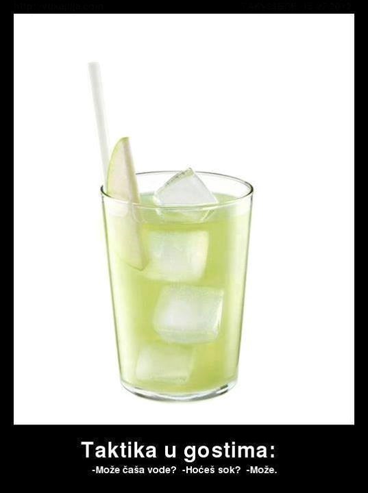 Kako Hrvat traži čašu soka