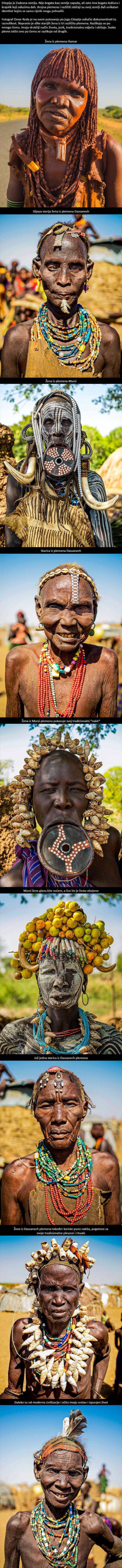 Etiopske plemenske snaše stvarno izgledaju kao one u dokumentarnim filmovima!