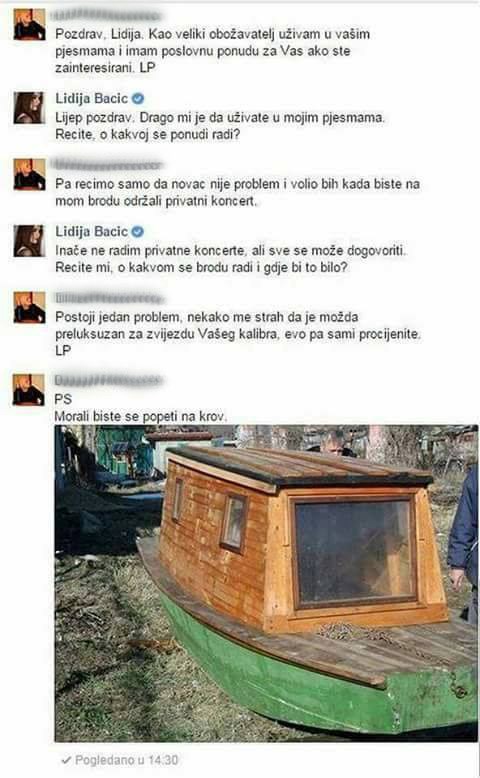 Lidija Bačić postala žrtva internetskog trolla: Glumio je velikog obožavatelja i imao "odličnu" ponudu