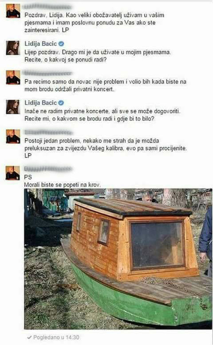 Lidija Bačić postala žrtva internetskog trolla: Glumio je velikog obožavatelja i imao "odličnu" ponudu
