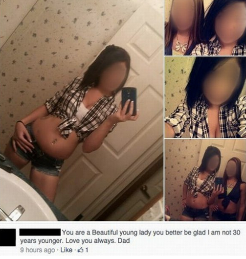 Bljak: Perverzni otac sablaznio ljude komentarom na sliku vlastite kćeri!