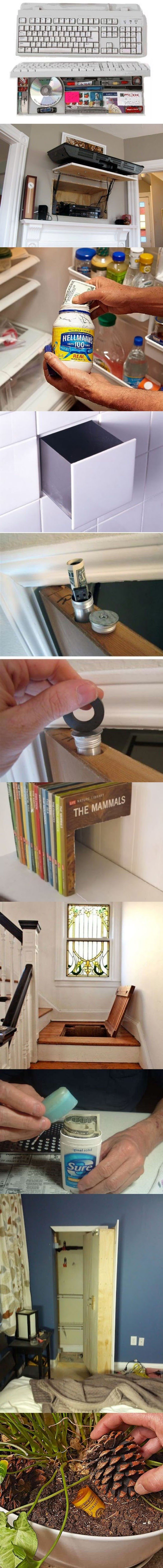 TOP 10 mjesta na kojima možete sakriti vrijedne stvari