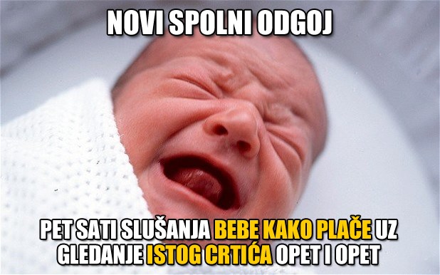 Jedini spolni odgoj koji pali