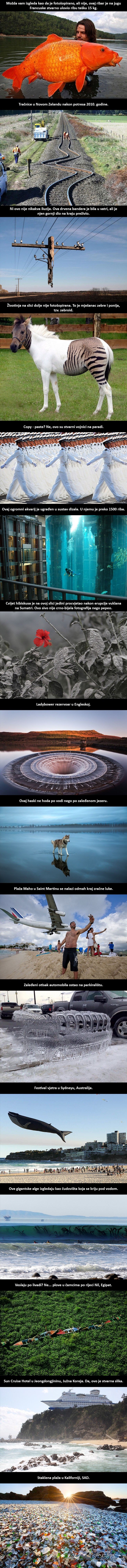 16 genijalnih fotografija koje dokazuju da je stvarnost puno zanimljivija od fotošopiranih montaža