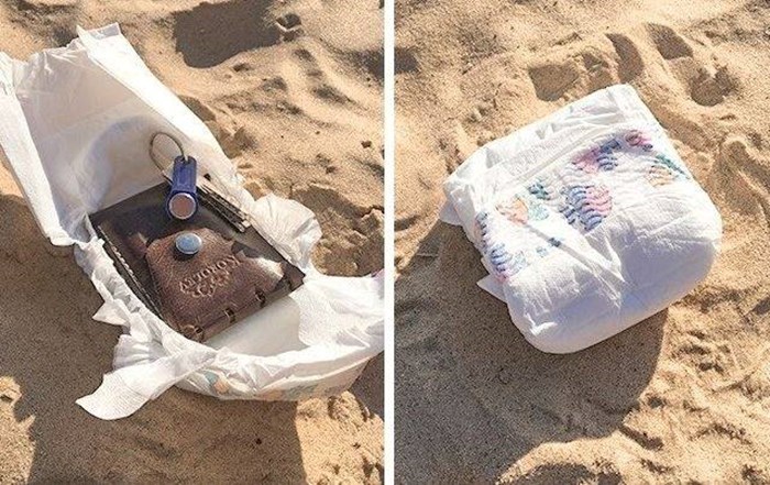 Ovo je genijalan način na koji možete sačuvati vrijedne stvari na plaži