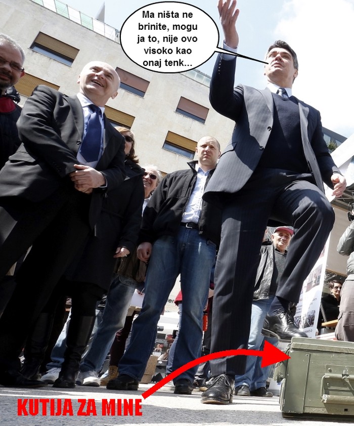 Zoki iz epizode s tenkom ništa nije naučio...