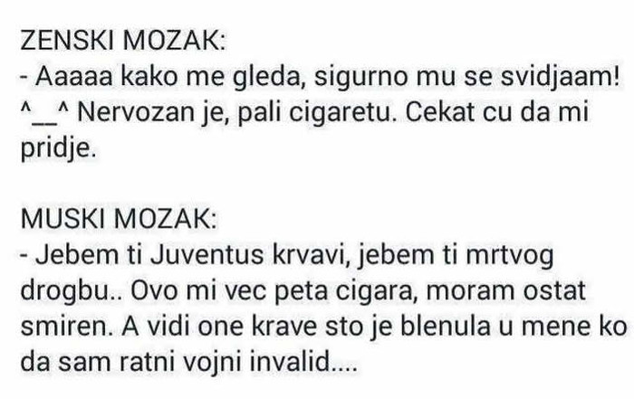 Zašto žene pate, a muškarci su zbunjeni
