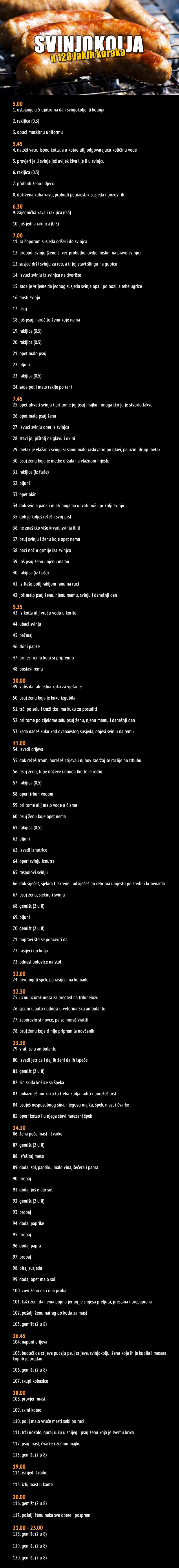 Hrvatsko kolinje u 120 lakih koraka