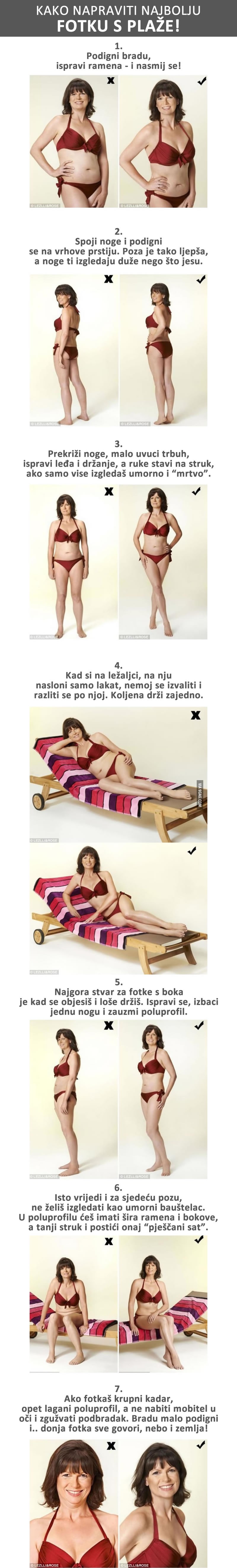 DO SAVRŠENE FOTKE s plaže u 7 lakih koraka