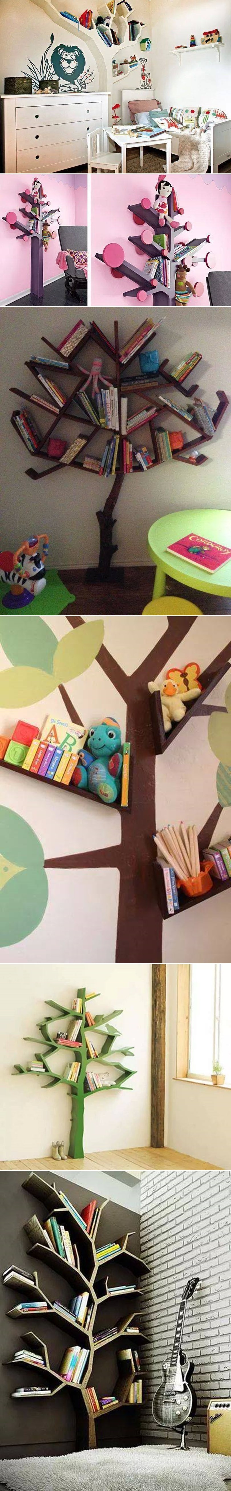 GALERIJA: Polica za knjige u obliku drveta od kojeg su napravljene