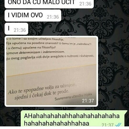 Najgori učenik u razredu je konačno uzeo knjigu u ruke, a onda je sasvim slučajno ugledao ovo...