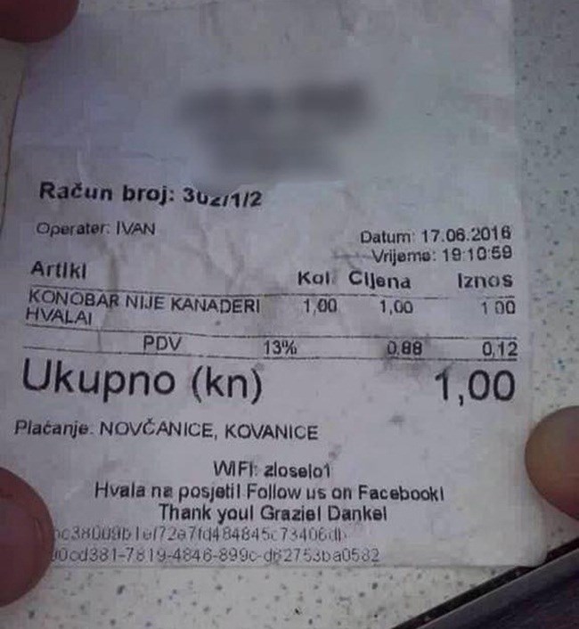 Kada konobarima dosadi nositi vodu