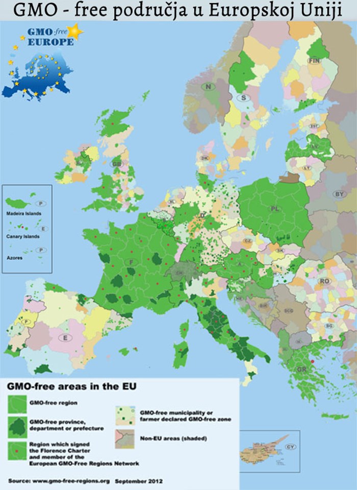 Gdje u Europi nema GMO-a?