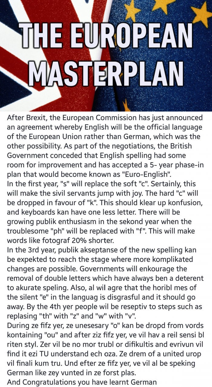 Otkriven tajni plan EU nakon odlaska Britanaca!