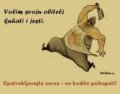 Ne budi psihopat, koristi zarez!