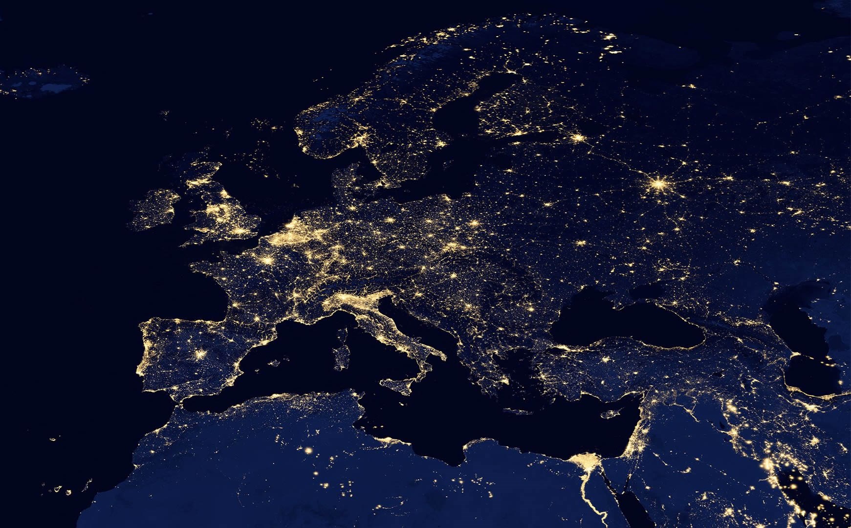 Europa noću: Hrvatska nam je nešto tamna