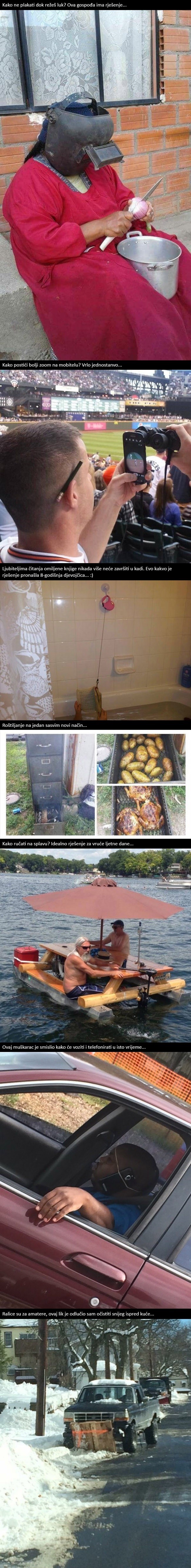 Snalažljivost ili pretjerivanje? Ovi ljudi su pronašli najčudnija rješenja za svoje probleme!