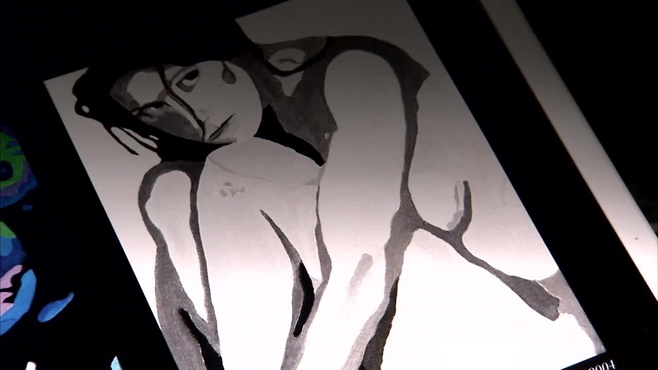 Video: Slijepi slikar - "progledao" tek kad je oslijepio