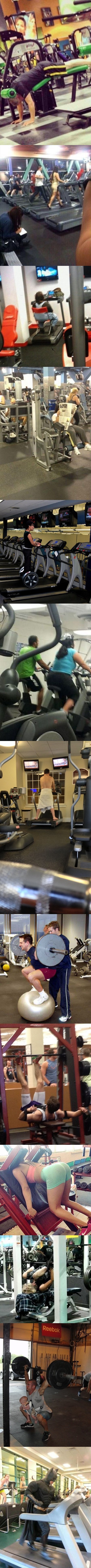 Trinaest fotografija koje će vam pokazati što ne biste trebali raditi u teretani