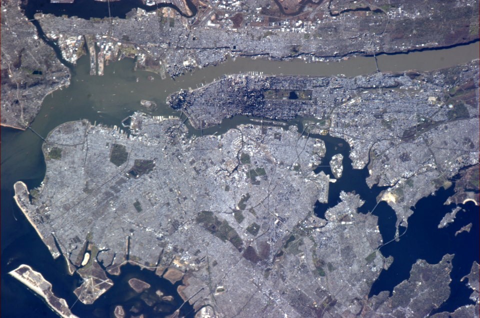 Veličanstveni New York City iz svemira