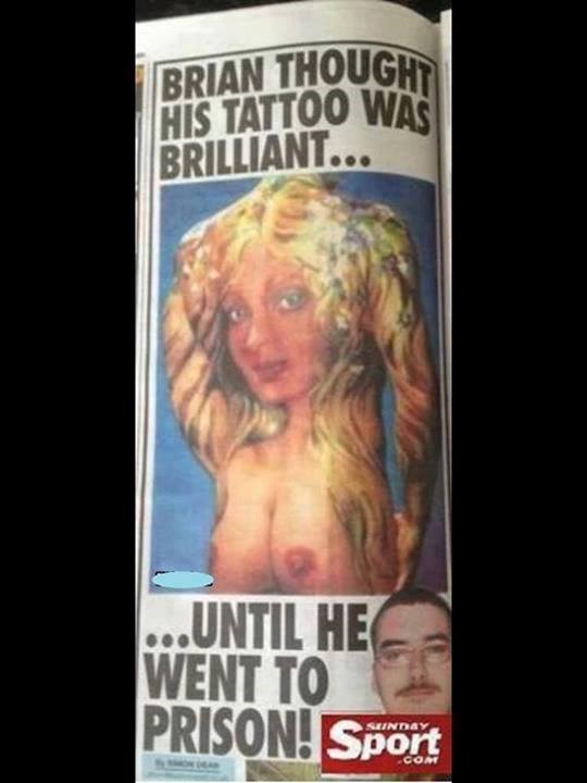 "Genijalna" tetovaža mu pretvorila život u pakao