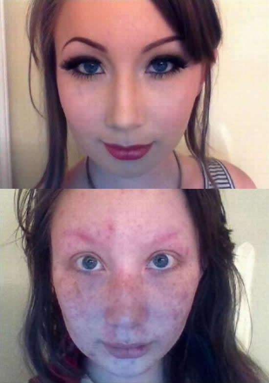 Kako izgleda bez šminke?