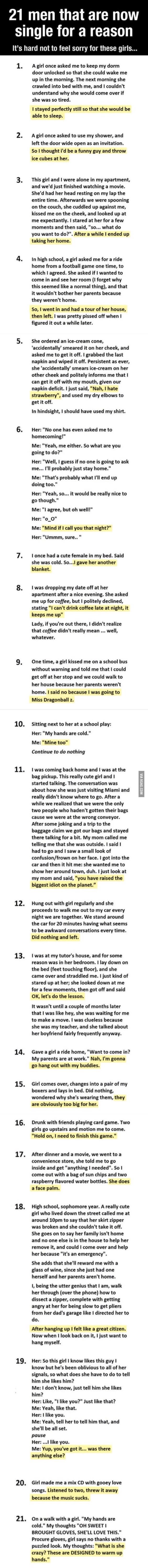 Neki likovi su s razlogom sami