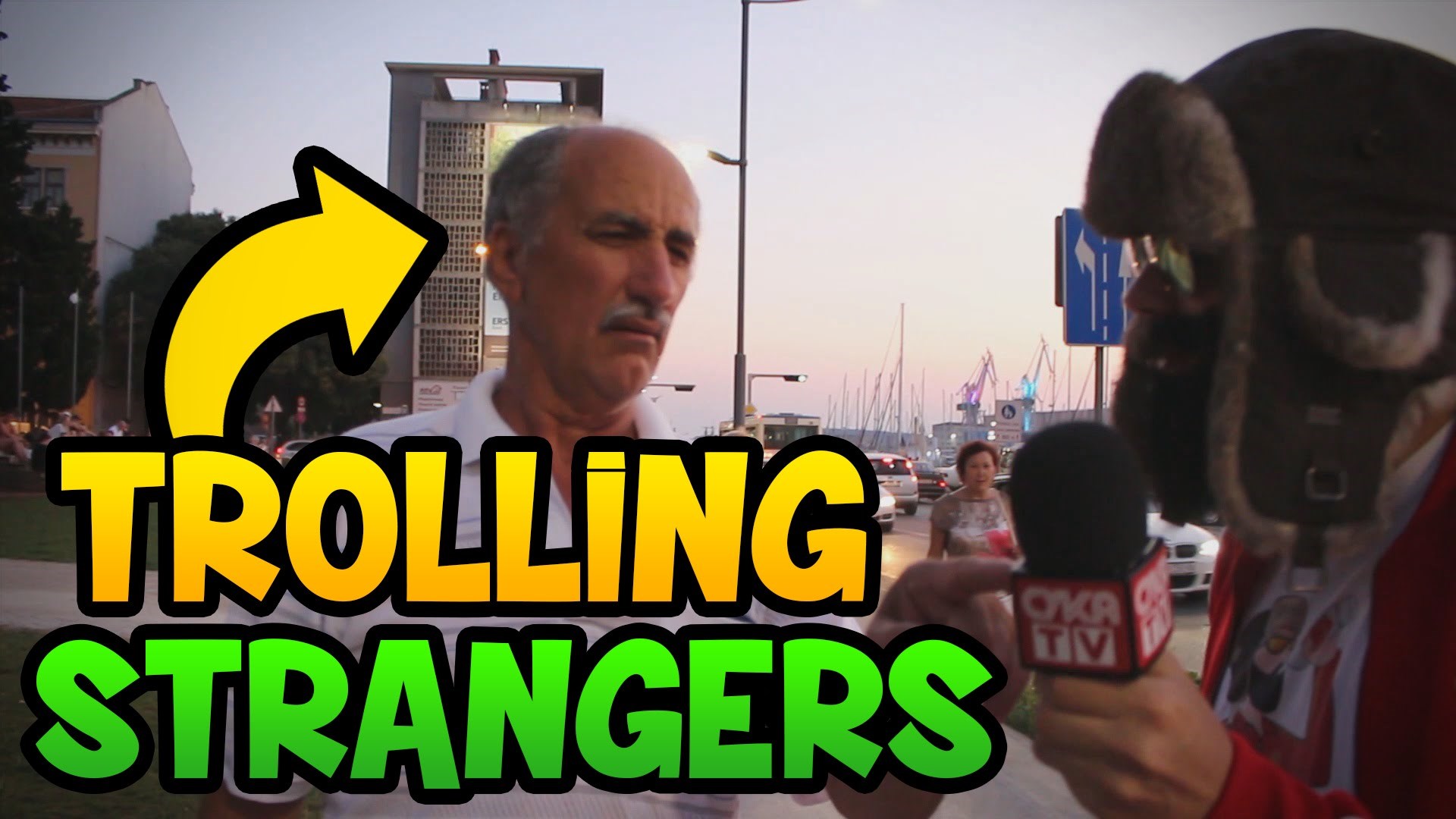 VIDEO Rus hodao gradom i trollao Hrvate, evo kako su reagirali na njegove gluposti