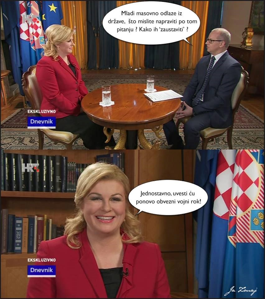 GENIJALAN PLAN Kolinda je otkrila kako će zaustaviti odlazak mladih iz Hrvatske!