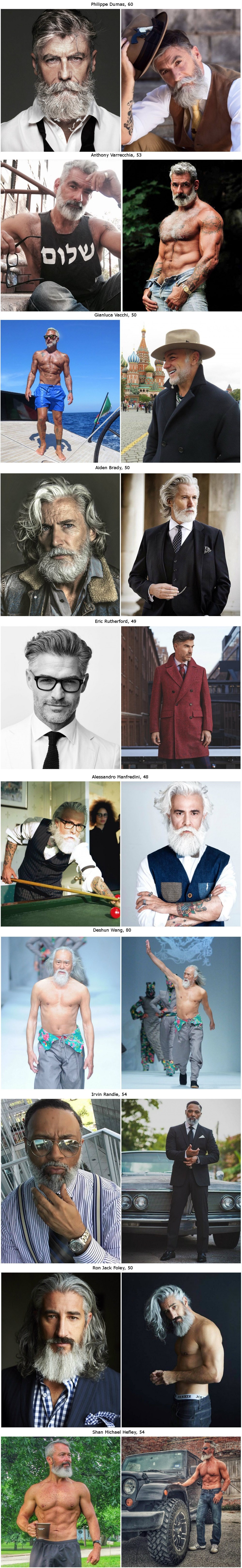 Ovi zgodni stariji muškarci srušit će sve predrasude koje ste imali o starenju