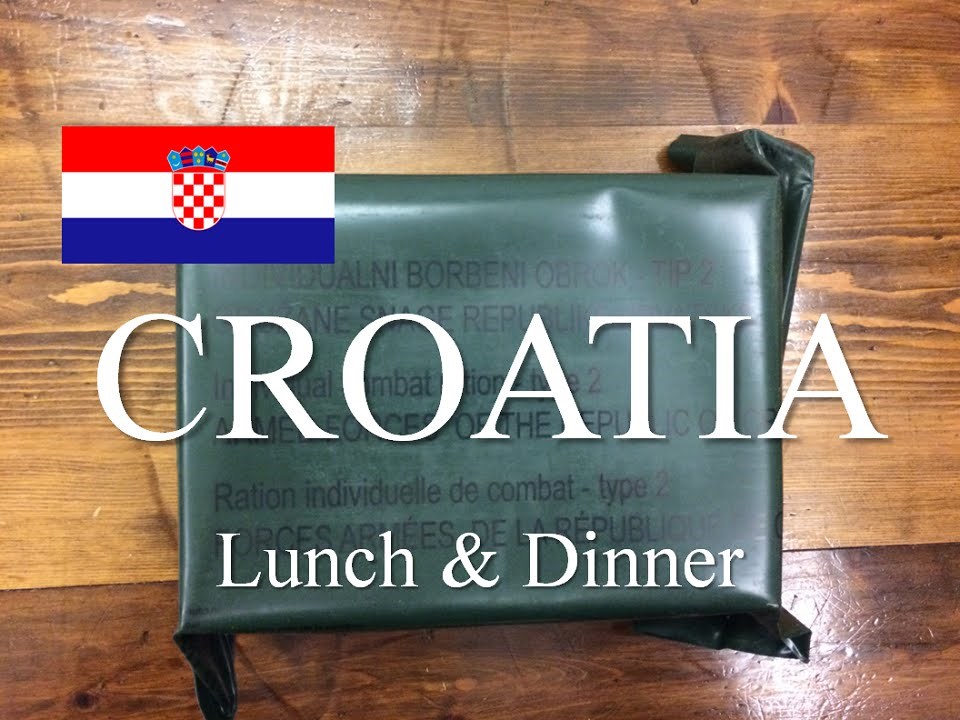 VIDEO: Američki YouTuber je isprobao hrvatski vojnički borbeni obrok