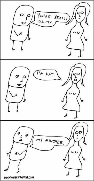 Debela žena i prokleti lažov:)