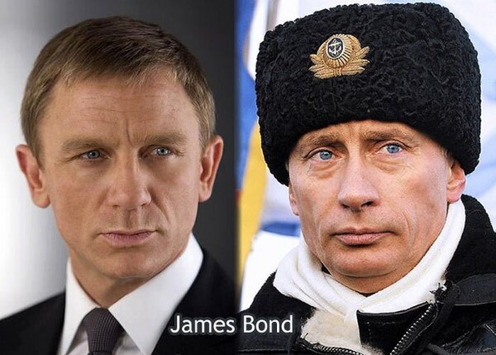 Skandal: Putin je James Bond! Iz Rusije s ljubavlju