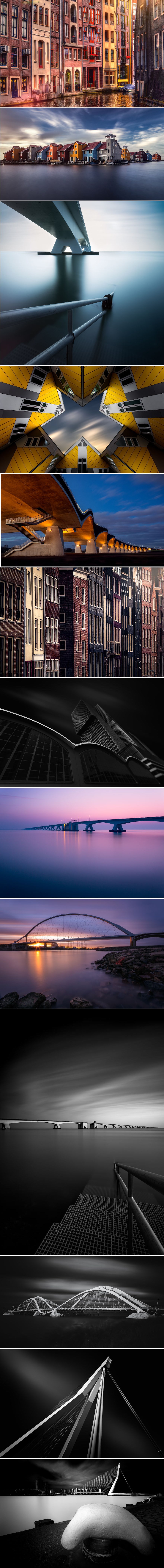 Ovaj čovjek fotografira predivnu arhitekturu Nizozemske, a njegove fotografije ostavit će vas bez daha