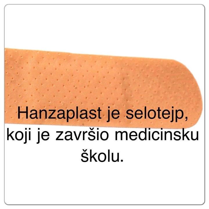 Znaš razliku između flastera i selotejpa?