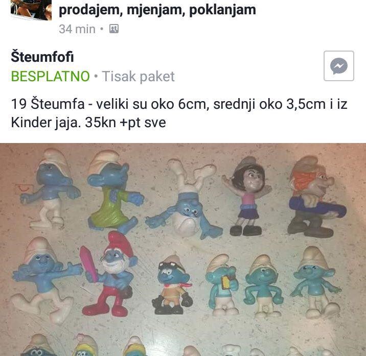 Jeste li čuli ikad za Šteumfofe? Ova žena ih ima više i želi ih se riješiti